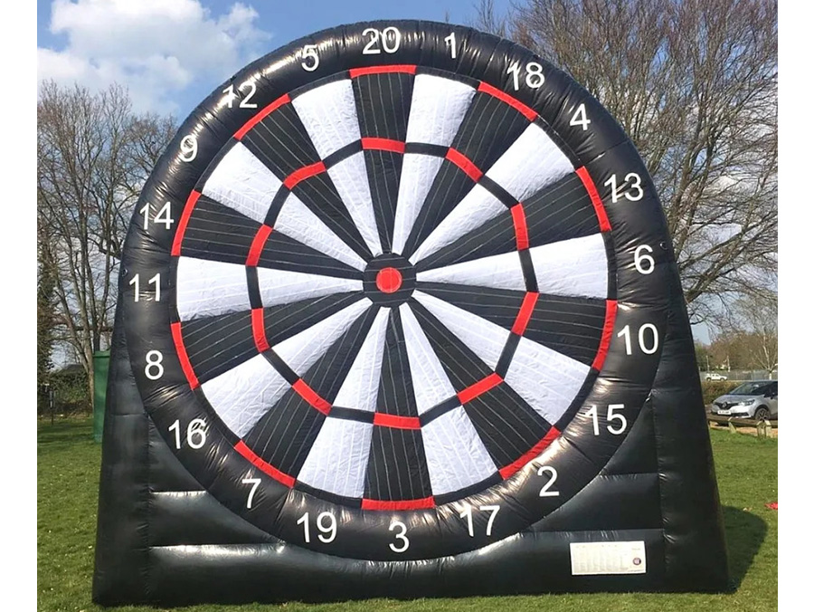 football-dartboard